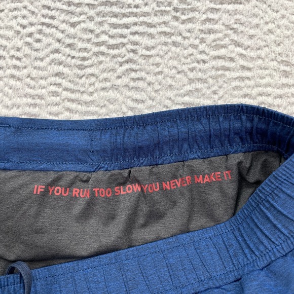 Rhone Shorts Mens XXL 38 x 6" Blue SWIFT KNIT Brief Lined Running 100099 - Picture 3 of 11